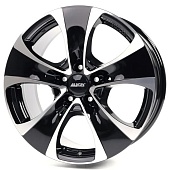 Alutec Dynamite 9.0x20 5x150 ET50 d110.1 Diamond Black Front Polished