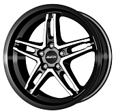 Alutec PoisonCup 9.0x18 5x120 ET35 d72.6 Diamond Black Front Polished