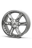 Antera 389 9.5x20 5x114.3 ET40 d75 Silver Matt Lip Polished