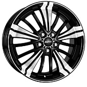 Alutec Ecstasy 7.5x17 5x108 ET47 d70.1 Diamond Black Front Polished