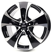 Alutec Dynamite 7.5x16 5x100 ET38 d63.3 Diamond Black Front Polished