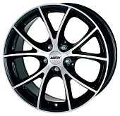 Alutec Cult 8.5x18 5x108 ET40 d70.1 Diamond Black Front Polished