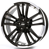 ATS Prazision 9.0x20 5x112 ET30 d70.1 Racing Black Double Lip Polished