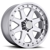 Black Rhino Imperial 9.0x17 6x139.7 ET-12 d112 Silver Machine Cut Lip