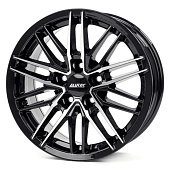 Alutec Burnside 7.5x17 5x108 ET47 d70.1 Diamond Black Front Polished