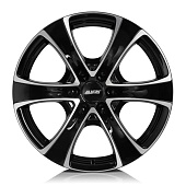 Alutec Dynamite6 8.5x18 6x139.7 ET40 d67.1 Diamond Black Front Polished