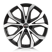 Alutec W10X 9.0x20 5x112 ET29 d66.5 Racing Black Front Polished